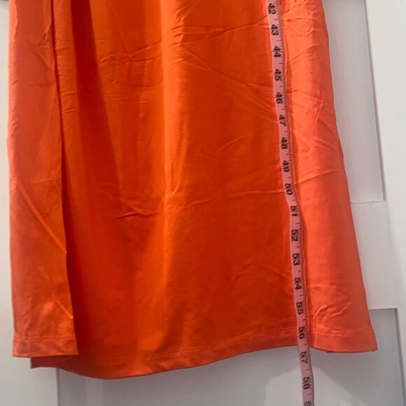 Seraphine Maternity Maxi Dress Nursing Maxi Dress Coral - Picture 13 of 16